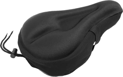 Zadelhoes Waterafstotend - 28 cm - Zwart - Memory Foam - Waterafstotend - Fietszadelhoes - Universeel
