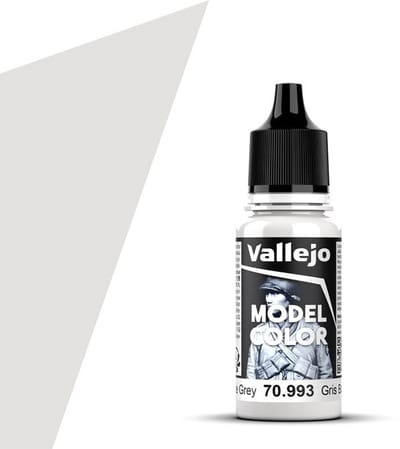 Vallejo Hobbyverf Acrylverf - 70993 Model Color White Grey - Acryl Verf flesje - 17 ml