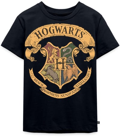 Harry Potter Zweinstein Wapenschild Hogwarts Premium T Shirt Kinderen
