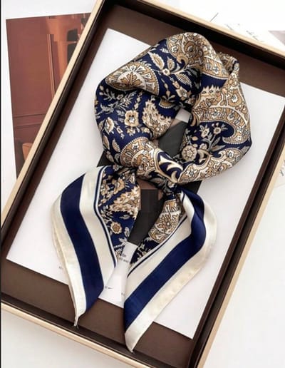 Sjaaltje met print - bandana met print - haarband - sjaaltje meerkleurig - bandana - vierkant sjaaltje met print - bandana sjaaltje - sjaaltje voor dames hals - sjaaltje voor aan tas - sjaal - sjaaltje unisex - scarf - mini sjaal