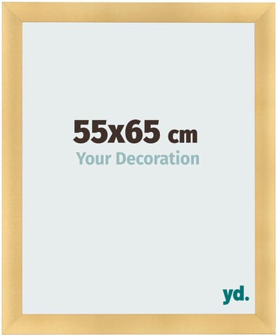 Your Decoration - Fotolijst 55x65 cm - MDF - Goud Mat - Pisa