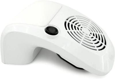 Nagelstofzuiger - Manicure Collector - Nagelstyling - Verstelbare Krachtige Ventilator - 40W - Wit