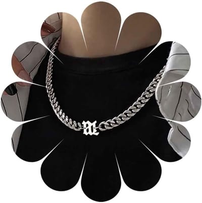 Dikke Zilveren Ketting voor Vrouwen - Cuban Link Chain, Choker Ketting en Punk Hip Hop Sieraad