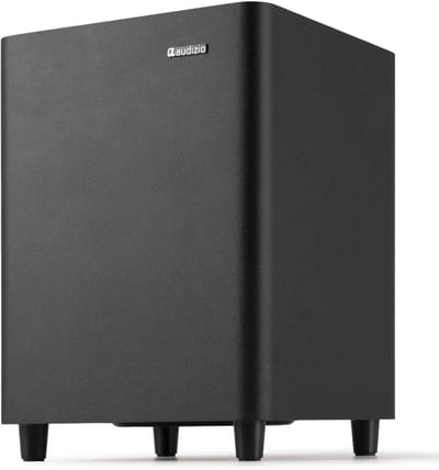 Subwoofer - Audizio SW65C - HiFi subwoofer voor thuis - Instelbare crossover - 6.5 inch - 130W