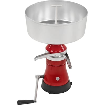 80L Melkscheider Mini Melkcentrifuge Ontvettingsmachine Handmatige Scheider voor Melkroom white