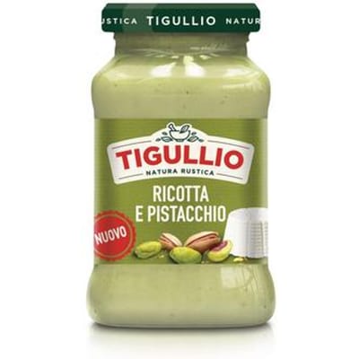Pesto ricotta et pistache Tigullio 185g Pistache italienne avec ricotta