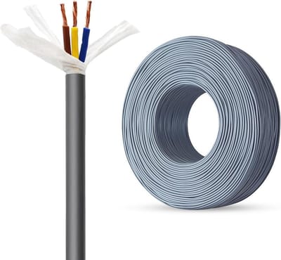 Flexibele Kabel - Sleepketting Kabel - Industriële Automatisering - Hoge Treksterkte - 50ft 0.75mm² - Zwart