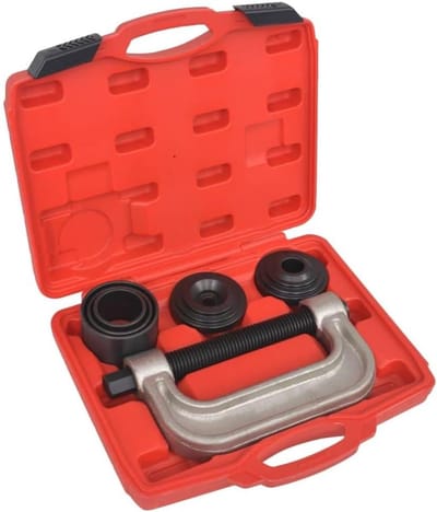 Kogelgewricht Set - C-Frame Pers - Auto Onderhoud - 3-in-1 Functionaliteit - 6.4" Bek - Veelzijdig