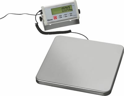 Bartscher digitale weegschaal tot max. 60 kg | verdeling: 20g | 32(b) x 30(d) x 4.2(h) cm