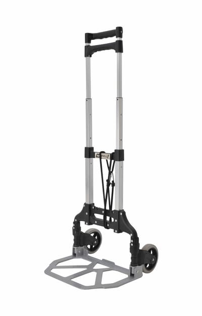 Awtools AW23273 Serie - Opvouwbare Magazijnwagen - 80kg Capaciteit - Telescoopsteel - Aluminium Korp