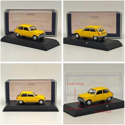 1/43 Norev 5 R5 Tl/Alpine Turbo/Ts/Copa Diecast Modelauto's Beperkte Collectie Auto Speelgoed Cadeau white