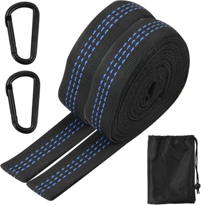 2 pcs hammock houders - hammock straps - ophangkit voor hammock bevestiging - draagvermogen tot 400 kg - voor outdoor camping