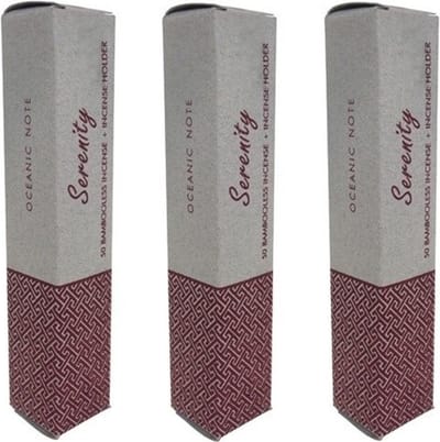 Song of India - Wierook - Serenity - Kruidenwierook - Zonder bamboe - 3 stuks