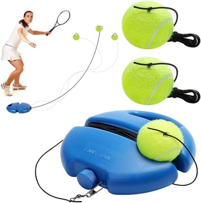 Nexvo® Tennispaal - Swingball - Tennis Paal Inclusief Transporttas - Blauw -‎31cmx 25cmx 7cm; 270 g