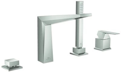 Grohe Allure Brilliant Viergats badrandcombinatie Supersteel Infinity Afwerking, 29405DC0