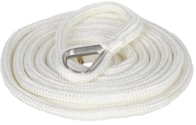 Plastimo Set Met Gevlochten Aanmeerlijn Met Oogsplits 9 M Beige 14 mm