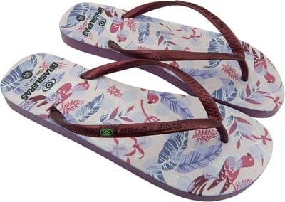 Brasileras Slippers dames- Granaat- 34/35