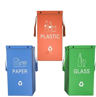 Opbergzakken Set - Huis Organisatie - Ruimte Besparen - Herbruikbaar 3 Pack - 40 Liter Capaciteit
