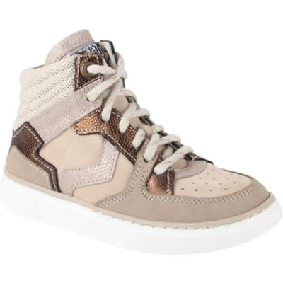 Twins 325615-108W2 meisjes veterboots maat 27 beige