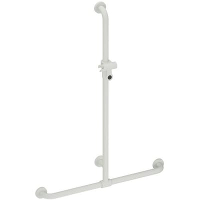 HEWI series 477/801 shower handrail with sliding shower rail 801.35B420 97