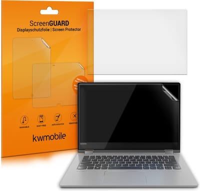 kwmobile 2x matte film geschikt voor Lenovo Yoga 530 (14") - Laptop beschermfolie anti-glare - Display film transparant