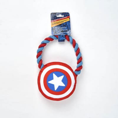Avengers Hondenspeeltje - Piepend Pluche Touw - Large