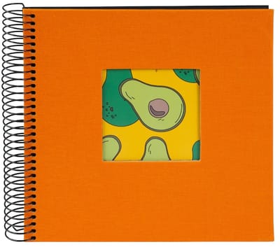 Goldbuch - Spiraal fotoalbum Bella Vista – Zon oranje/Zwart – 20x20 cm