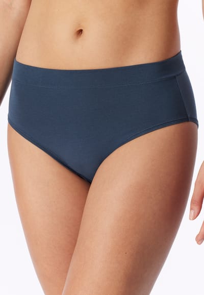 Retro-slip diepblauw - Unique Cotton 36