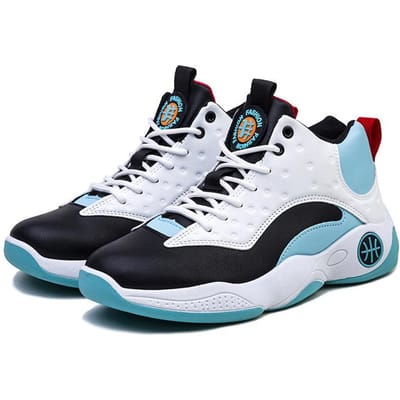 Sportschoenen Herenschoenen Heren Lente en Herfst Nieuwe High-top Hardloopschoenen Tieners Casual Daddy Shoes 44 black