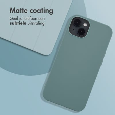 imoshion Hoesje - Geschikt voor Apple iPhone 13 - Color Backcover - Pine Green
