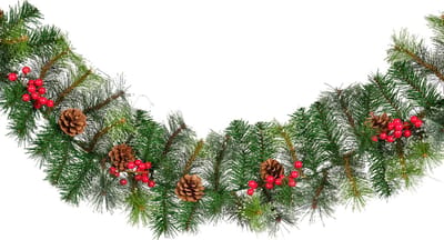 Everlands Ipswich guirlande slinger groen - 270x30 cm