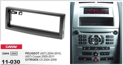 1-din frame autoradio CITROEN C5 2004-2008