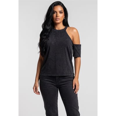 IRO Paris Kossam T-shirt Black Size: XS | T-Shirts Outlet | Dames | Zwart