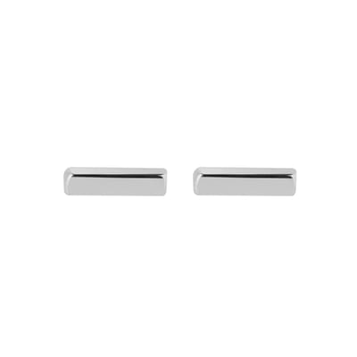 Zilver Staaf Oorknopjes