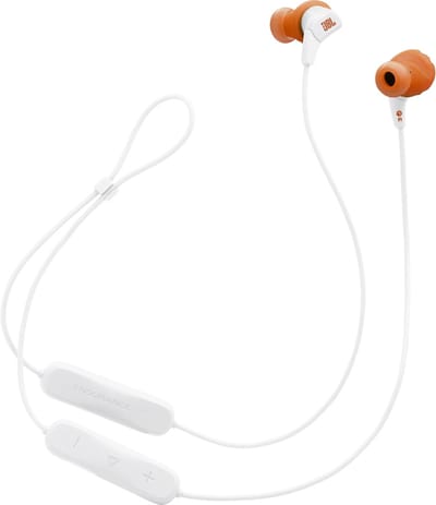 JBL Endurance Run 3 Wireless (3 BT) - Draadloze Sport Oordopjes - Oortjes - Bluetooth - In ear - Kabel tussen oordopjes - 25 uur batterij - IP65 - Magnetische Oordopjes - Hardlopen & Fitness - Wit