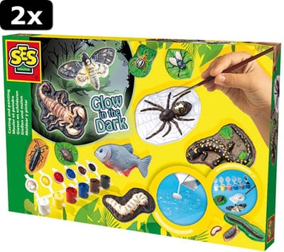 SES Enge beesten gieten + Vlinders