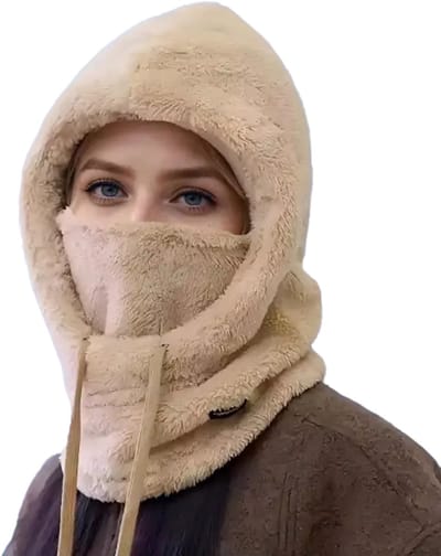 Verstelbare Wintermuts met Warme Voering – Winddichte Ski Gezichtsbedekking, Thermische Muts voor Heren en Dames, Outdoor & Snowboard