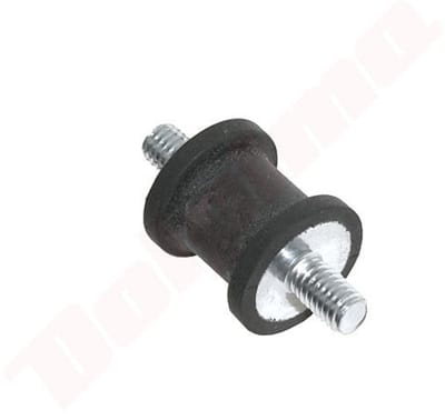 Trillingsdemper passend op UNI MM 20x20mm M6x10/M6x10