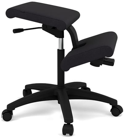 Variér Wing Balans Kniestoel met Wielen – Zwart