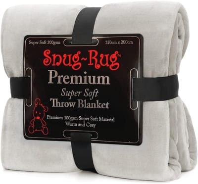 Extra grote warme fleece deken XL 150 x 200 cm