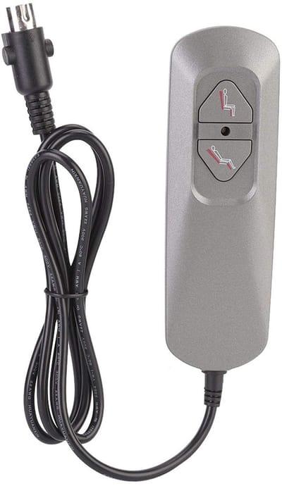 Allecto - Elektrische Bank Schakelaar Controller - Hand Schakelaar - Duurzaam en Praktisch - 5 V - Voor Elektrische Fauteuils en Sofa's - Binnengeb...