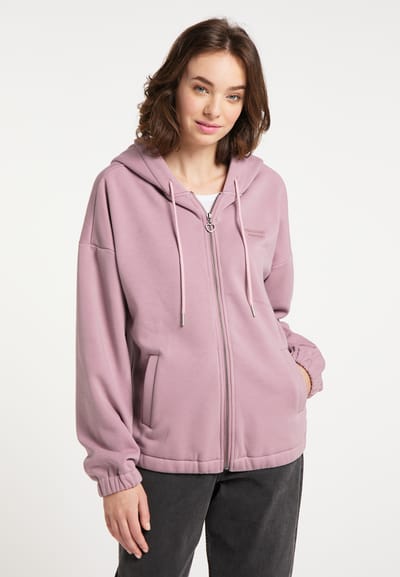 myMo Sweatvest met capuchon Blonda