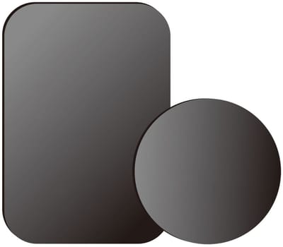 Set van 4 Universele Magneet Platen Set - Voor Draadloze Opladers - Magneet Sticker Metalen Ring voor Telefoonhouders Accessoires - Geschikt voor alle Telefoons en Hoesjes - Zwart