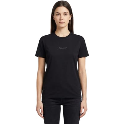 Dsquared2 Klein Signature Logo Zwart T-shirt