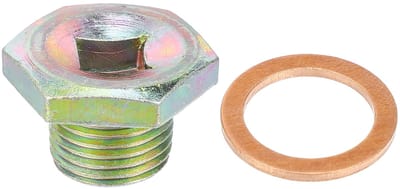 Dailygoods- Motorolie-Aftapplug Stalen M16x1.5 - Bronzen/Koperen Kleur - Goede Afdichting - Eenvoudige Installatie - Directe Vervanging - Geschikt voor Peugenot/Citroen/Mini