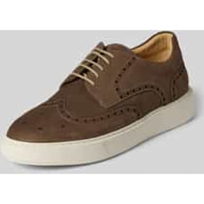 sneakers van echt leer model 'Saturn'