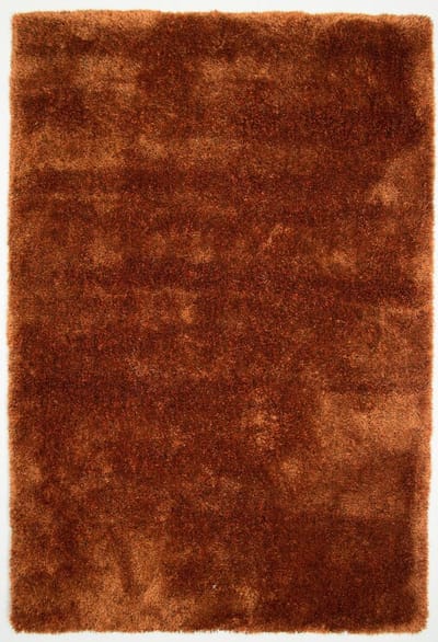 DÉJA Living Vloerkleed 200x290cm - Hoogpolig Oranje Stof - Lavar Mix