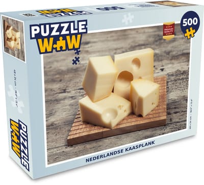 Puzzel Nederlandse kaasplank - Legpuzzel - Puzzel 500 stukjes