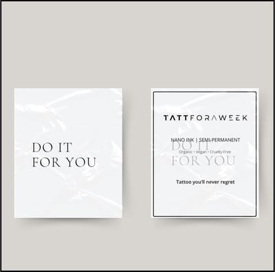 Tijdelijke tattoo do it for you | Neptattoo volwassenen | Tijdelijke tattoo voor volwassenen | Temporary tattoo | Plaktattoos voor volwassenen | Neptattoos | Probeer zorgeloos een tattoo | tattforaweek