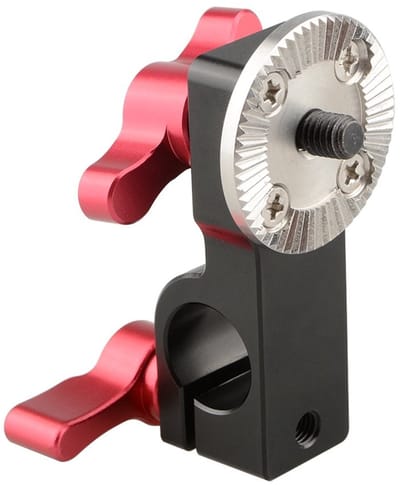 Dailygoody - 15mm Staaf Klem - M6 Rozet Bevestiging - Aluminium en
